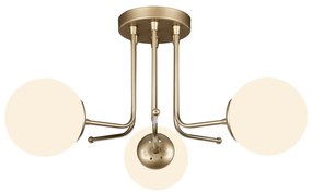 Lampada da soffitto di colore oro, altezza 34 cm Star - Squid Lighting