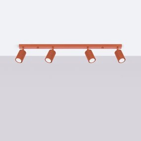 Brilagi - Faretto CRESTO 4xGU10/10W/230V rosso