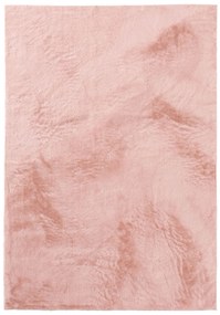 benuta Basic Tappeto di pelliccia Furry Rosa 160x230 cm - Tappeto design moderno soggiorno