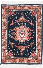 Tabriz Tappeto persiano 90x60 Rosa (Iran) Annodato A Mano