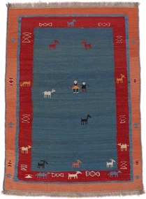 Kilim Tappeto persiano 160x220 (Iran) Tessuto A Mano