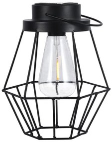 Lampada Solare LED da Terra 0.5W Vintage IP44 – Ricaricabile con Maniglia
