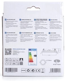 Aigostar - Lampada LED da incasso ULTRATHIN LED/6W/230V 3000K bianco