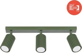 Brilagi - Faretto CRESTO 3xGU10/10W/230V verde