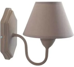 Tosel  Applique Applique tondo legno taupe  Tosel