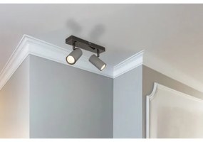 Globo 57911-2S - Faretto ROBBY 2xGU10/25W/230V