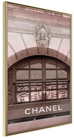 Poster  Chanel  Cornice Quadri Cornice d'oro, Larghezza x Altezza Home decor 40x60