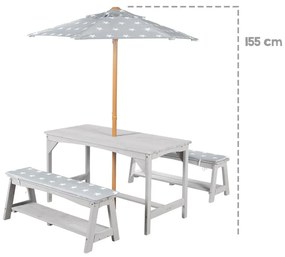 Set da bambini da giardino 4 pz Outdoor+ – Roba