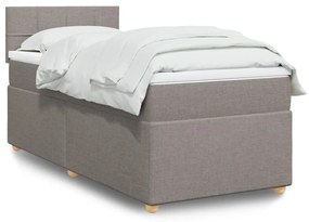 Giroletto A Molle Con Materasso Tortora 90x200 Cm İntessuto /