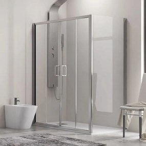 Box doccia 180x70 doppio scorrevole altezza 180cm | KAM-KNF6000S - KAMALU