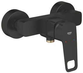 Rubinetto per doccia getto aerato monocomando Clova Pulse nero opaco GROHE