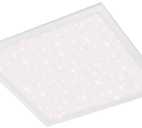 Pannello LED Pallas bianco 45x45 cm con 3 temperature di colore ad intensità regolabile 2400 LUMEN