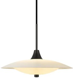 Baroni Lampada a Sospensione Ø35 Nero/Opale - Halo Design