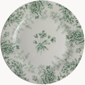 Set di 4 piatti da dessert in porcellana Thurston Bloom