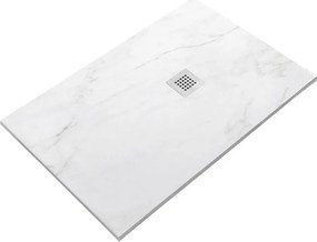 Piatto doccia SANYCCES in resina STRATO bianco L 90 x L 180 cm