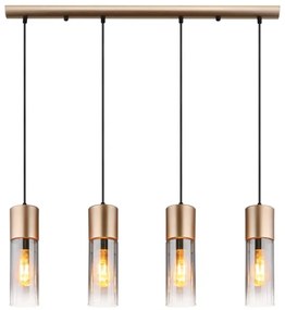 Globo 21000-4HCA - Lampadario a sospensione su cavo ANNIKA 4xE27/25W/230V