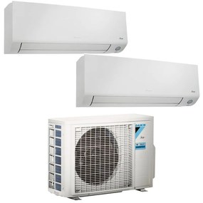Condizionatore a muro multisplit dual DAIKIN NEW PLUS 9 + 12 13661 BTU classe raffreddamento A++, bianco