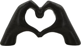 Scultura Lover Black Cm 25X7,5X13,5