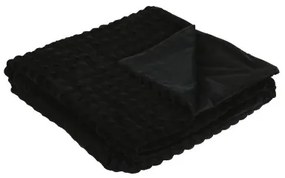 Coperta Home ESPRIT Nero 130 x 170 cm