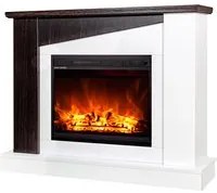 Camino Elettrico da Pavimento 90x115x27 cm Effetto Fiamma 1500W Gaspar & Lorance