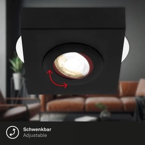 Briloner 3996015 - Faretto LED CTS LED/4W/230V 2700/4000K nero