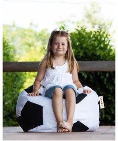 Borsa per bambini in bianco e nero Football - Floriane Garden