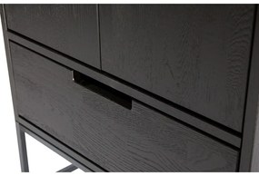 Armadio in frassino nero 60x210 cm Silas - WOOOD
