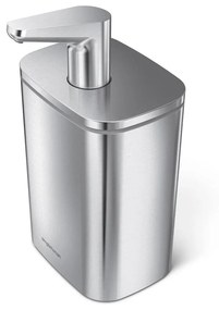 Dispenser di sapone in acciaio inox argento 473 ml - simplehuman