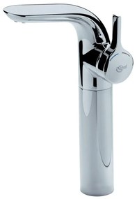 Rubinetto per lavabo getto laminare cristallino Melange cromo lucido IDEAL STANDARD H 31.1 cm