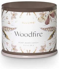 Candela di soia profumata tempo di combustione 50 h Woodfire - ILLUME x Bloomingville