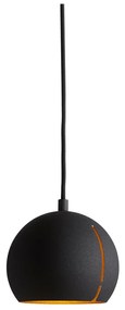 Woud - Gap Lampada a Sospensione Round Black/Brass Woud