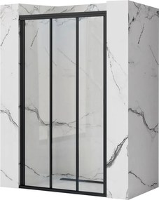 Porta doccia Rea Alex Black 100