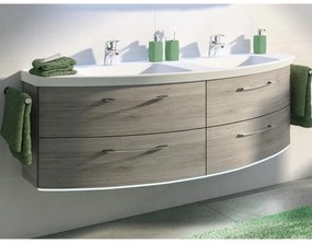 Lavabo da appoggio cassca PELIPAL rettangolare in ceramica bianco