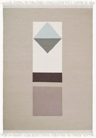 Tappeto in lana tessuto a mano Vero