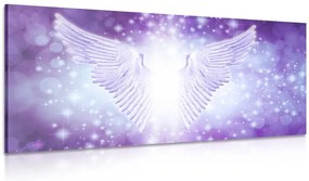 Quadro su tela – Ali con elementi astratti
