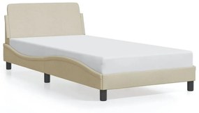 Giroletto Senza Materasso Crema 100x200 Cm İn Tessuto /