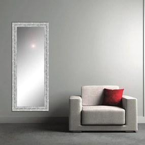 Specchio Camelia rettangolare bianco 125 x 40 cm