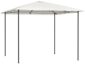 Gazebo 3x3x2,6 m Crema 160 g/m²