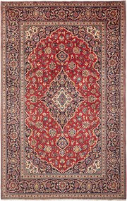 Kashan Tappeto 200 x 310 Blu (Iran) Annodato A Mano