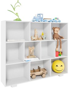 Libreria Peoria: Stile Ed Efficienza İn Un Unico Mobiletto. / Weiß