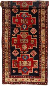 Beluch Tappeto 380 x 130 Beige (Iran) Annodato A Mano