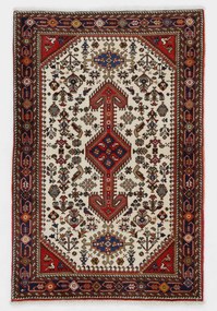 Nasrabad Tappeto persiano 90x140 (Iran) Annodato A Mano