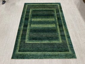Loribaft Tappeto 200 x 290 Verde (Iran) Annodato A Mano