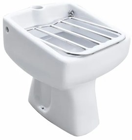 Vuotatoio in ceramica bianco lucido