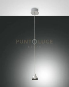 Delta sospensione 1 luce alluminio 3443-41-212