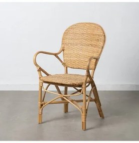 Sedia da Sala da Pranzo 57 x 62 x 90 cm Naturale Rattan