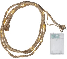 Catena luminosa a LED marrone, lunghezza 2 m Jutta - Star Trading