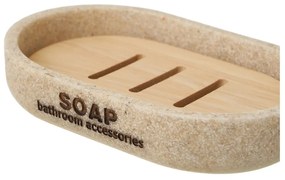 Set accessori bagno beige - Casa Selección