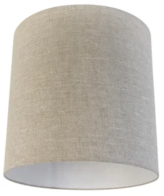Paralume in tessuto Grigio chiaro 40/40/40