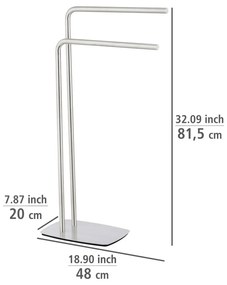 Portasciugamani in acciaio inox Iria - Wenko